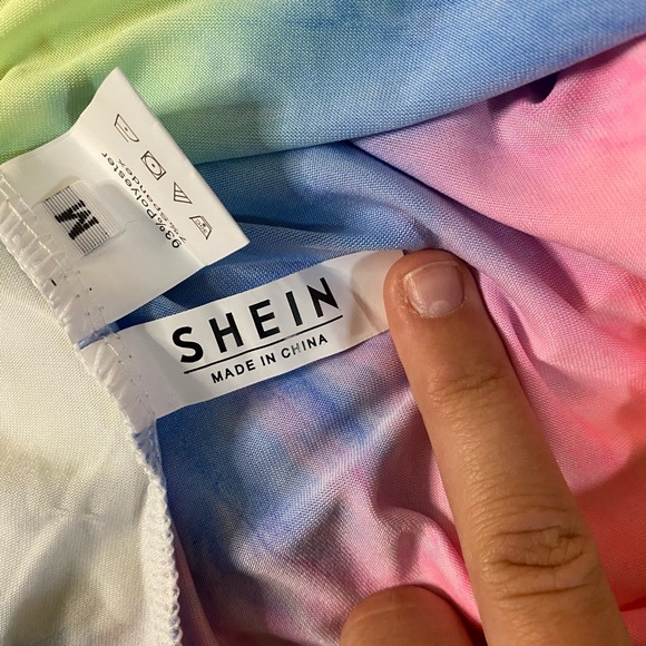 SHEIN tie dye bodysuit - Picture 3 of 5